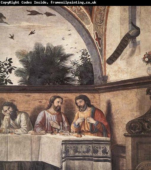 GHIRLANDAIO, Domenico Last Supper detail